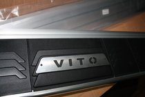Mercedes Vito W638 1996-2003 Marchepieds Latéraux RedLine Black (2 pcs, Aluminium) photo 2