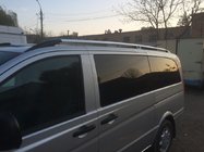 Mercedes Viano 2004-2014 Barres de Toit Chrome CAN Design Original (Pieds Metalliques) photo 3