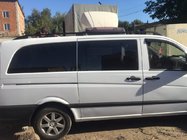 Mercedes Viano 2004-2014 Barres de toit noires Skyport (métal massif) photo 7