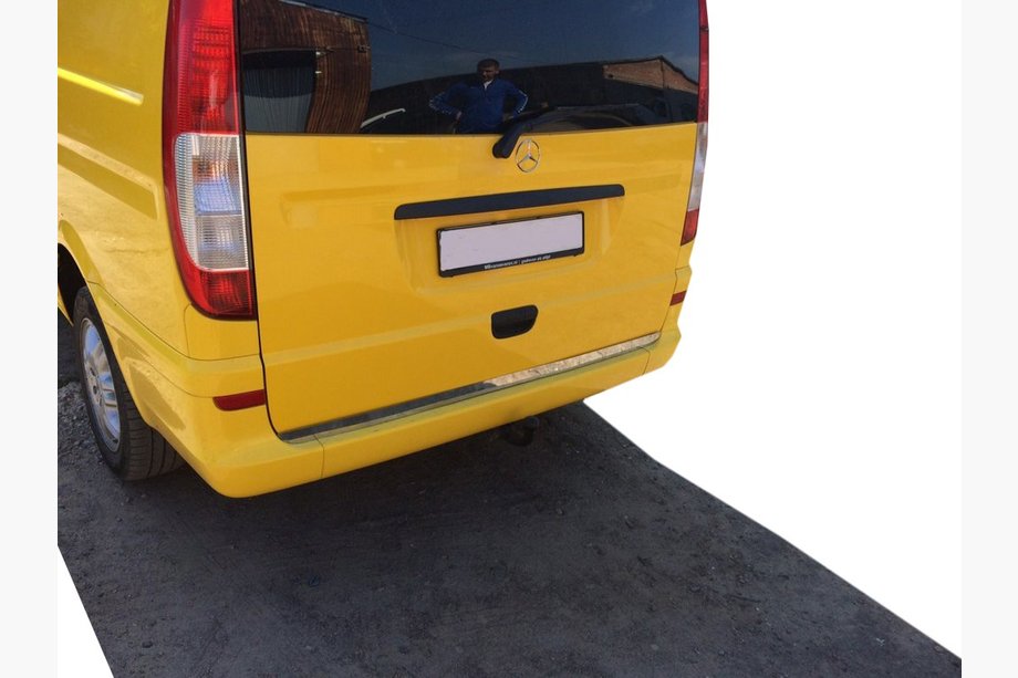 Mercedes Viano 2004-2014 Baguette de Coffre Acier Inoxydable Image