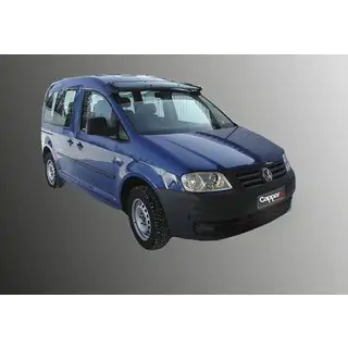 Visière de pare-brise (noir brillant, 5mm) Volkswagen Caddy 2004-2010 photo 2