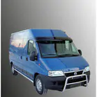 Peugeot Boxer 1994-2006 Casquette de pare-brise (noir brillant, 5mm) photo 1