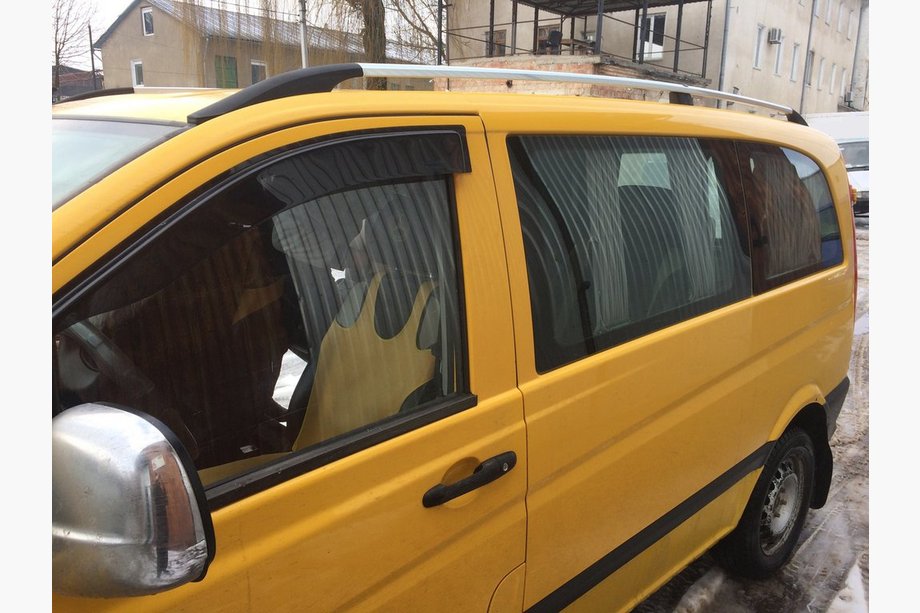 Mercedes Viano 2004-2014 Déflecteurs de Vitres (2 pcs, In-Channel DD) Photo 5