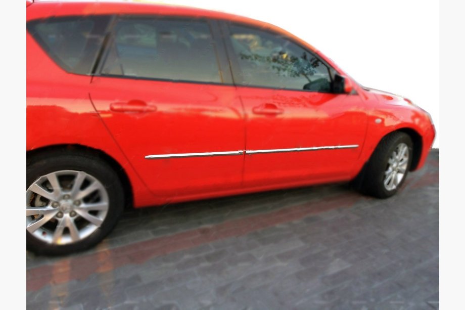 Mazda 3 2003-2009 Moulures de porte inox (4 pcs) Image