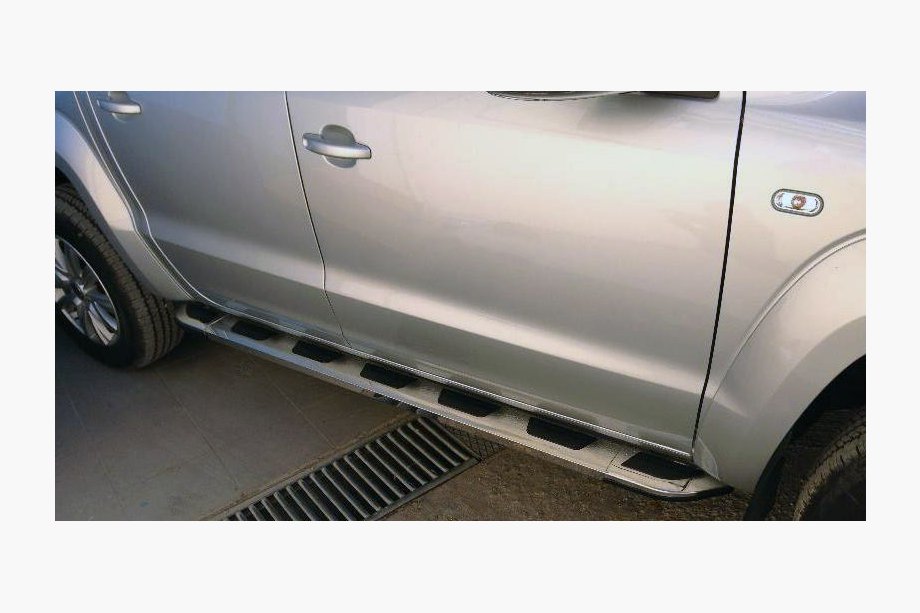 Nissan Juke 2010-2019 Marchepieds Latéraux Vison (2 pcs, Aluminium & Inox) Image