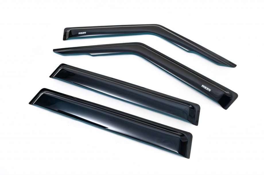 Jeep Cherokee XJ 1984-2001 Déflecteurs de Vitres (4 pcs, Niken) Photo 1