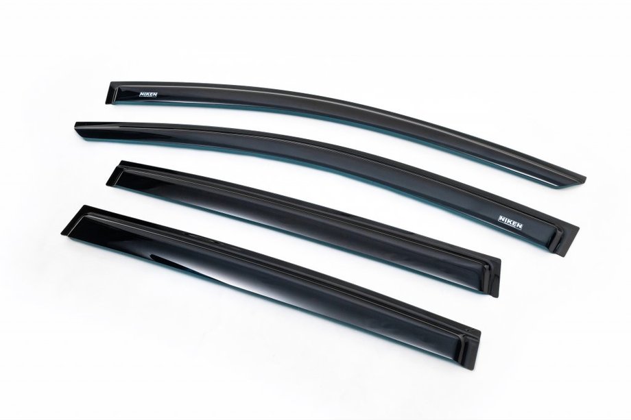 Chevrolet Aveo T300 2011-2020 Déflecteurs de Vitres (4 pcs, Niken) Hatchback Image
