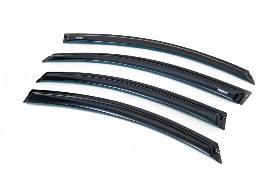 Mazda 6 2008-2012 Déflecteurs de Vitres (4 pcs, Niken) Image