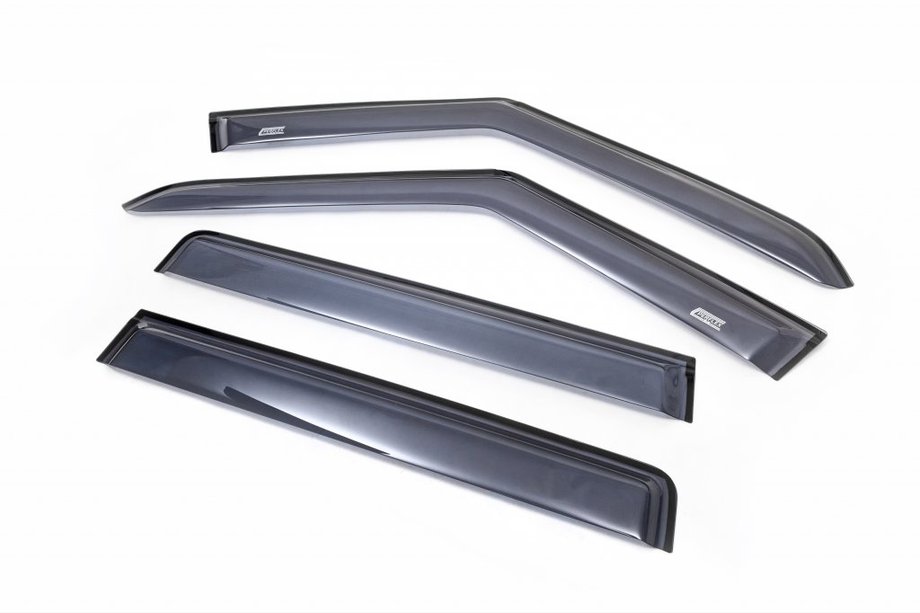 Land Rover Discovery III 2004–2009 Déflecteurs de Vitres (4 pcs, Niken) Image