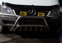 Mercedes Sprinter W901/902/903/904/905 1995–2006 Pare-buffle WT002 (Inox) 1995-2000 photo 1