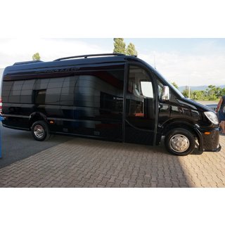 Enjoliveurs en acier inoxydable Exclusive V2 (2 cerclages, 4 pcs) Mercedes Sprinter W906 2006–2018 photo 2