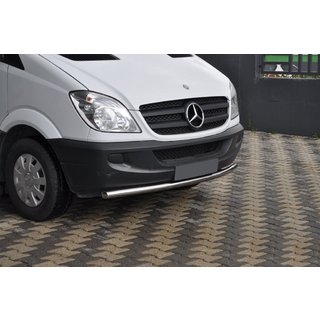 Barre avant inférieure ST008 (inox) Mercedes Sprinter W906 2006–2018 photo 1