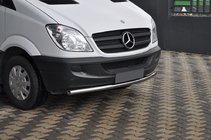 Mercedes Sprinter W906 2006–2018 Barre avant inférieure ST008 (inox) 2006-2013, 70mm photo 1
