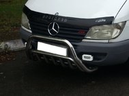 Mercedes Sprinter W901/902/903/904/905 1995–2006 Pare-buffle WT002 (Inox) 1995-2000 photo 3