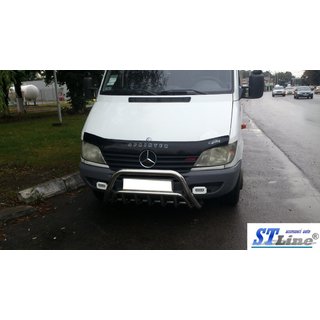 Pare-buffle WT002 (Inox) Mercedes Sprinter W901/902/903/904/905 1995–2006 photo 2