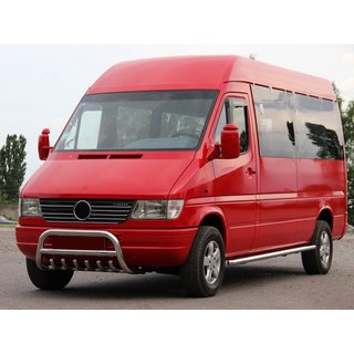 Pare-buffle WT008 (Inox) Mercedes Sprinter W901/902/903/904/905 1995–2006 photo 1