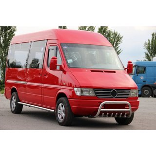 Pare-buffle WT008 (Inox) Mercedes Sprinter W901/902/903/904/905 1995–2006 photo 3