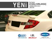 Honda Civic Sedan IX 2011-2016 Aileron Isikli (apprêté pour peinture) photo 2