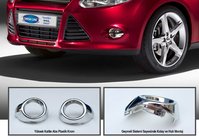 Ford Focus III 2011-2017 Caches chromés pour antibrouillards (2 pcs, plastique) photo 1