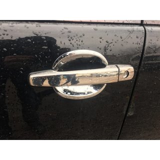 Couvre-poignées de Porte Chromés (4 pcs, Acier Inoxydable) photo 1