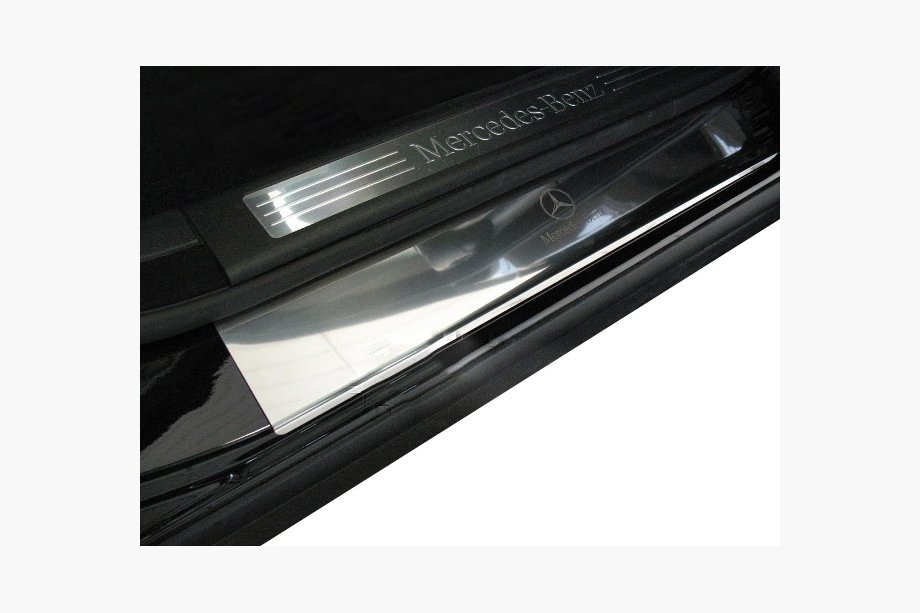 Mercedes ML W164 2005-2011 Seuils de Porte Nataniko (4 pcs, Inox) Image