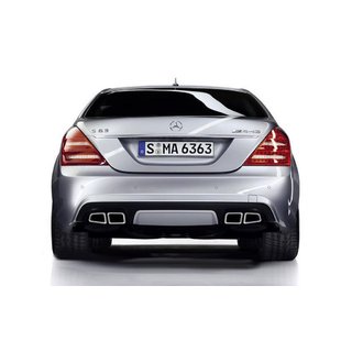 Embouts d'échappement AMG S63 photo 2