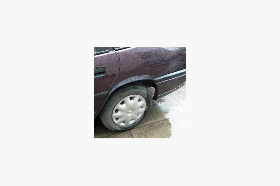 Opel Vectra A 1987-1995 Extensions d'ailes (4 pcs, noires) Photo 1