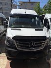 Mercedes Sprinter W906 2006–2018 Casquette de pare-brise sur cadre V1 (noir brillant, 5mm) photo 5