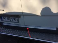 Mercedes Sprinter W906 2006–2018 Protection de Pare-chocs Arrière MAT (Omsa, Inox) photo 2