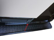 Volkswagen Crafter 2006-2016 Protection de Pare-chocs Arrière Inox (Omsa) photo 1