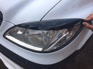 Mercedes Viano 2004-2014 Cils de phares droits (noirs) photo 1