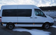 Mercedes Sprinter W906 2006–2018 Déflecteurs de fenêtre adhésifs (2 pcs, DDU-CBR) photo 1