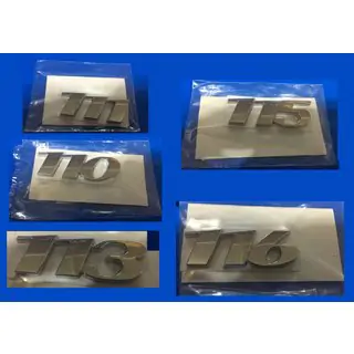 Inscription 110, 111, 113, 115, 116 (assortiment) photo 1