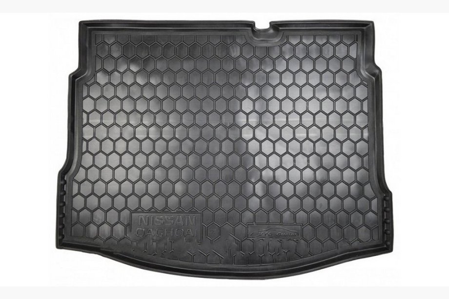 Nissan Qashqai 2010-2014 Tapis de coffre avec logement pour roue de secours (Autogumm, plastique) Image