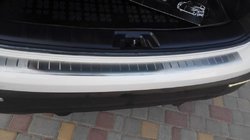 Nissan Qashqai 2014-2021 Protection de Pare-chocs Arrière OmsaLine (2014-2017, Inox) photo 4