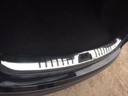 Nissan Qashqai 2010-2014 Seuil intérieur de coffre en inox avec inserts en caoutchouc photo 1