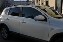 Nissan Qashqai 2010-2014 Encadrement de porte extérieur (4 pcs, inox) Base Standard, OmsaLine - Inox Italien photo 2