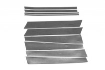 BMW X5 E53 1999–2006 Cache tableau de bord V-2 Aluminium photo 2