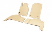 Lexus LX570/450d 2008-2022 Tapis de sol EVA en polyuréthane (2008-2012, beige) photo 1