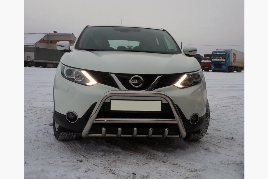 Nissan Qashqai 2014-2021 Pare-buffle WT003 (Inox) Image