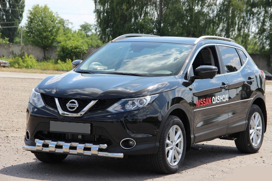 Nissan Qashqai 2014-2021 Protection Avant ST015 (Inox) Image