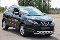 Nissan Qashqai 2014-2021 Protection Avant ST015 (Inox) photo 3