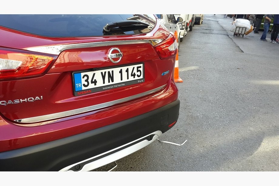 Nissan Qashqai 2014-2021 Baguette de coffre inox Carmos - Acier Inoxydable Turc Photo 6