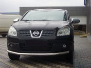 Nissan Qashqai 2007-2010 Barre Avant ST008 (Inox) photo 1