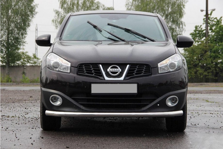 Nissan Qashqai 2010-2014 Barre Avant ST008 (Inox) Image