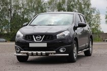 Nissan Qashqai 2010-2014 Barre Avant ST009-15 (Inox) photo 1