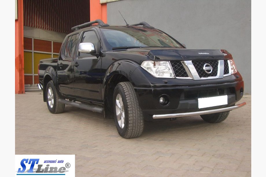 Nissan Navara 2006-2015 Protection Avant ST008 (Inox) Photo 2