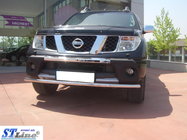 Nissan Navara 2006-2015 Protection Avant ST008 (Inox) photo 3