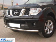 Nissan Navara 2006-2015 Protection Avant ST008 (Inox) photo 5