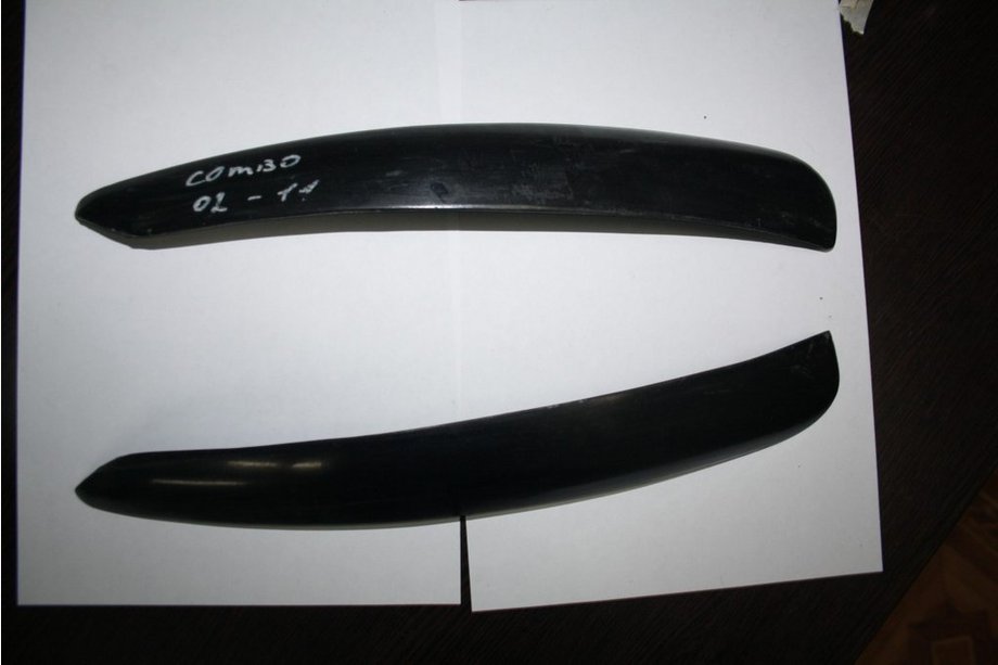 Opel Combo 2002–2012 Coques de phares / paupières de phares (apprêtées) Image